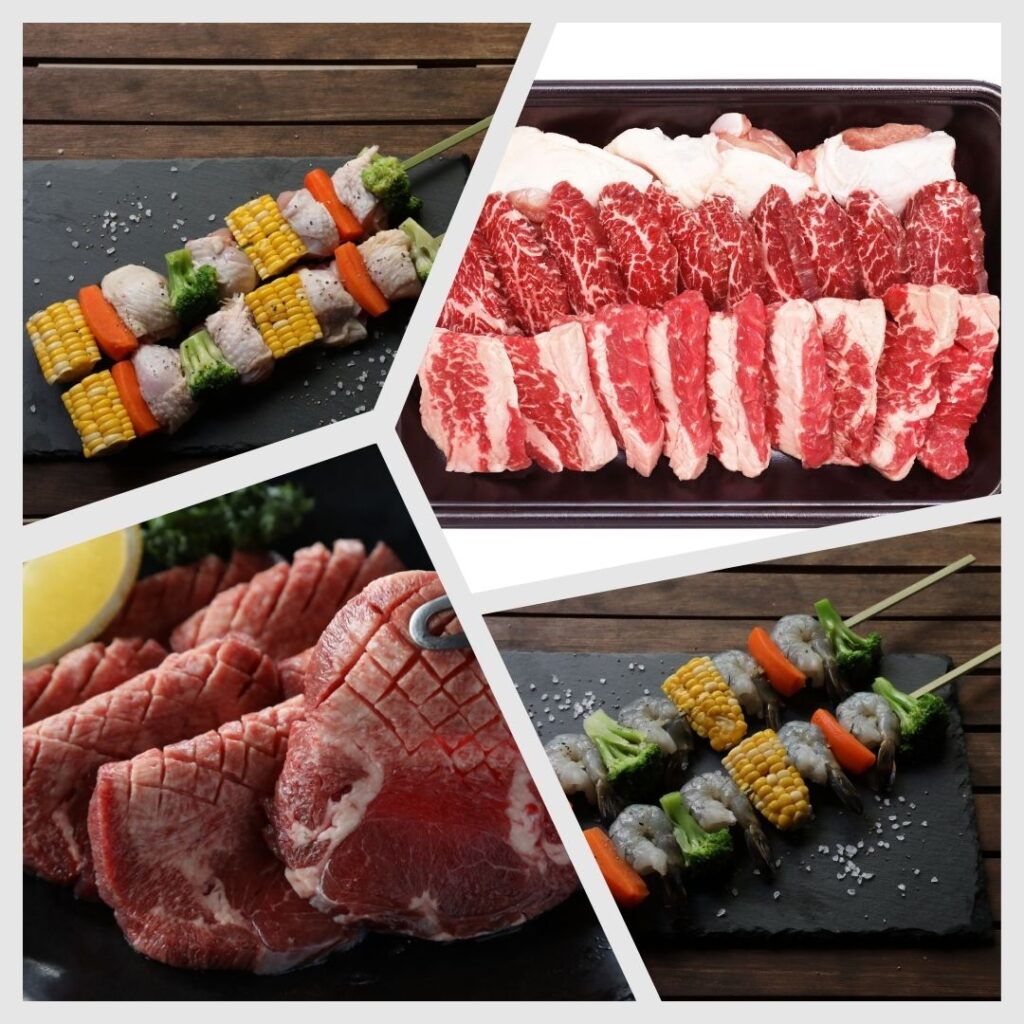 bbqメニュ－内容